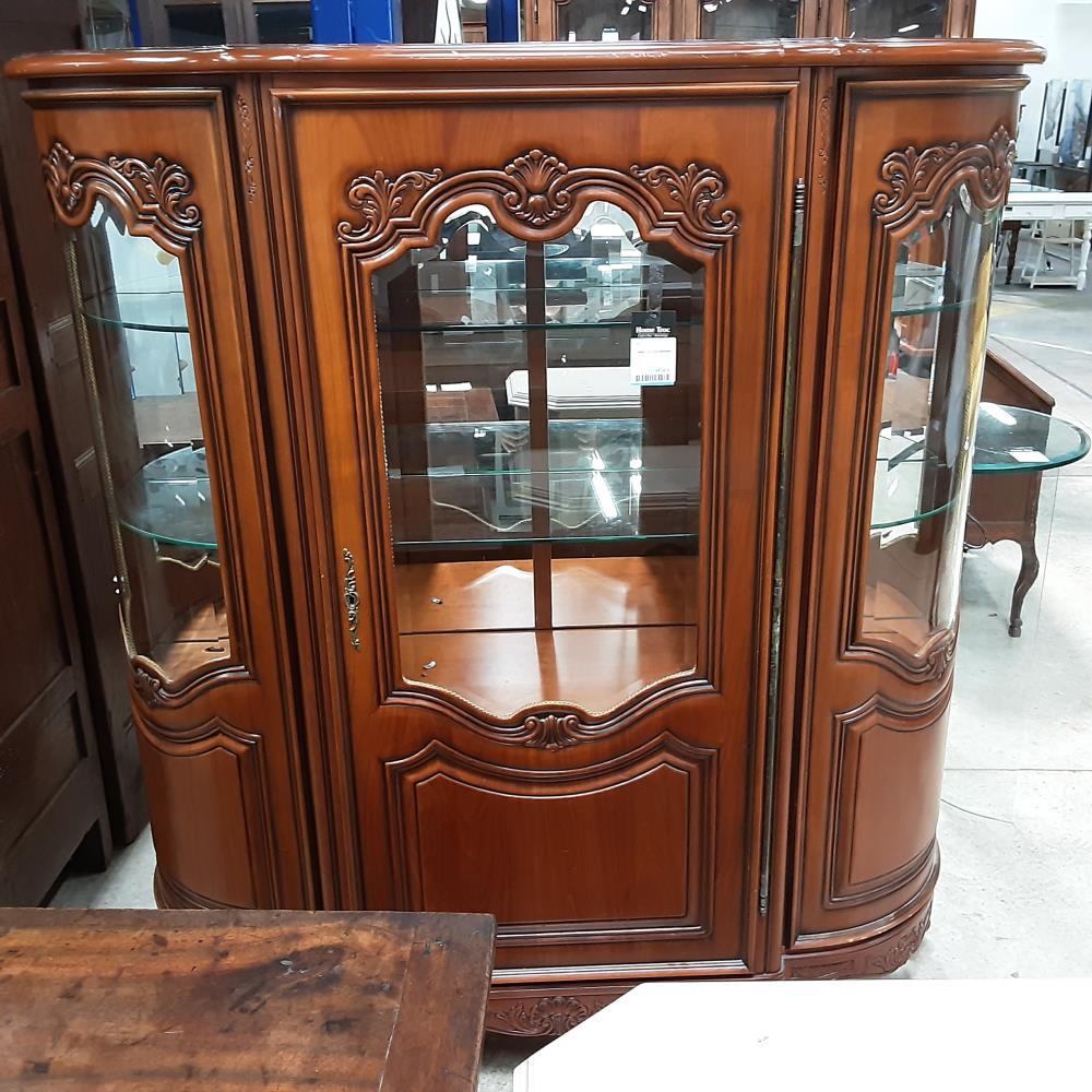 VITRINE COULEUR MERISIER