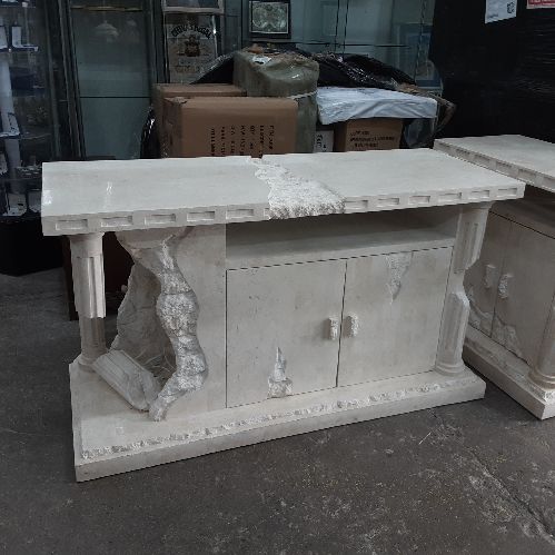 MEUBLE 2 PORTES BLANC GM 
