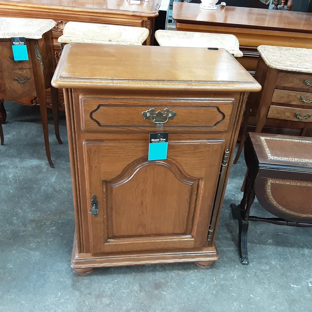 MEUBLE 1 PORTE 1 TIROIR BOIS 