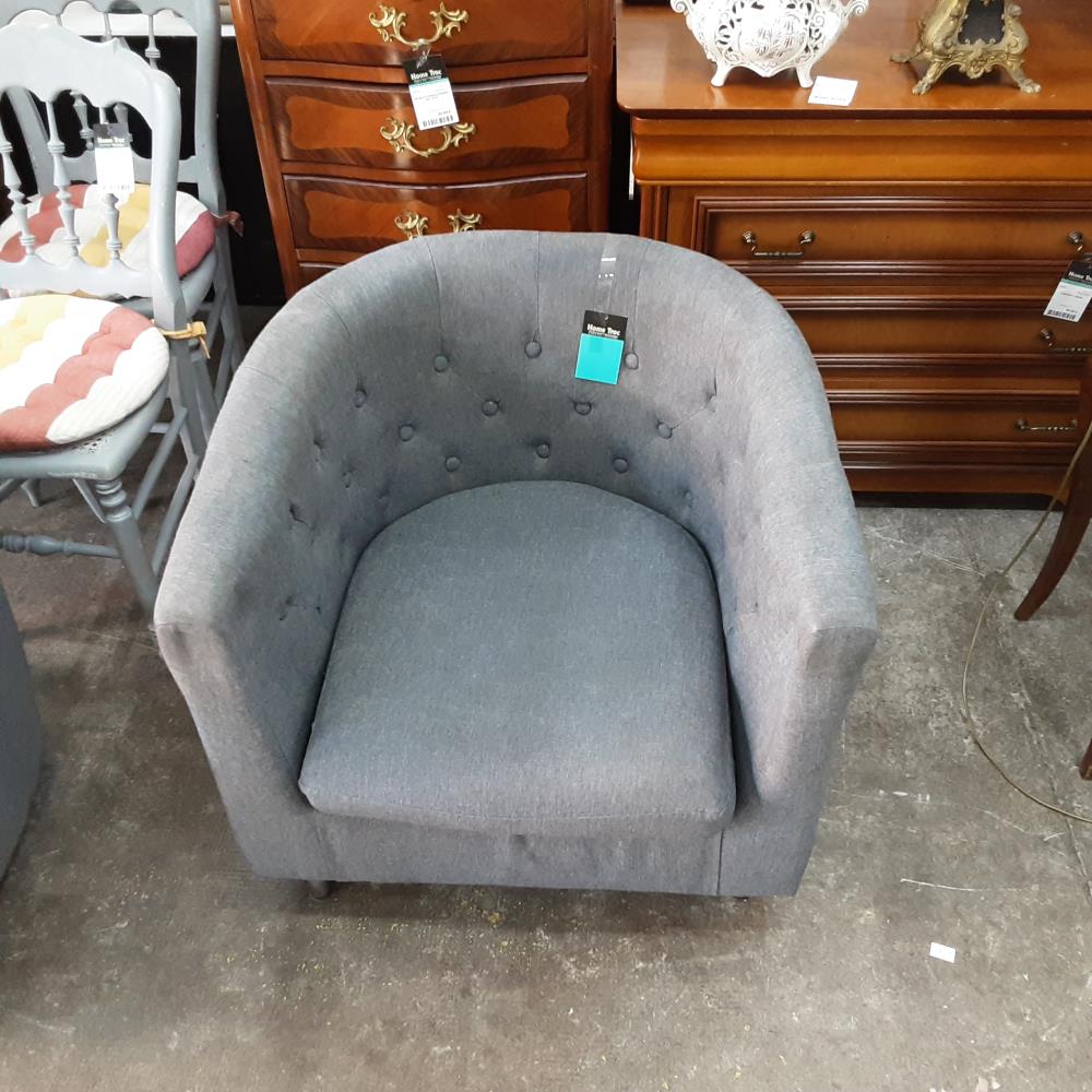 FAUTEUIL GRIS