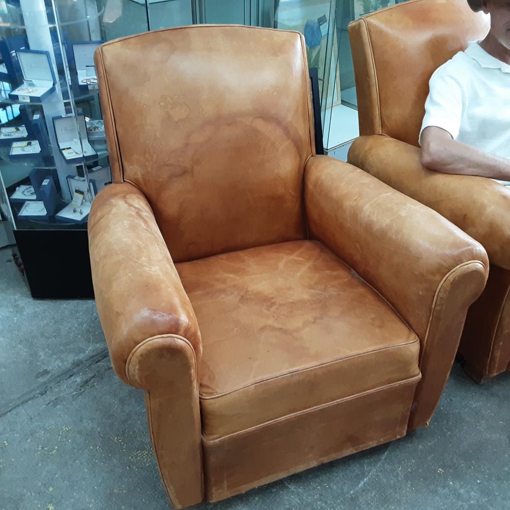 FAUTEUIL CUIR 