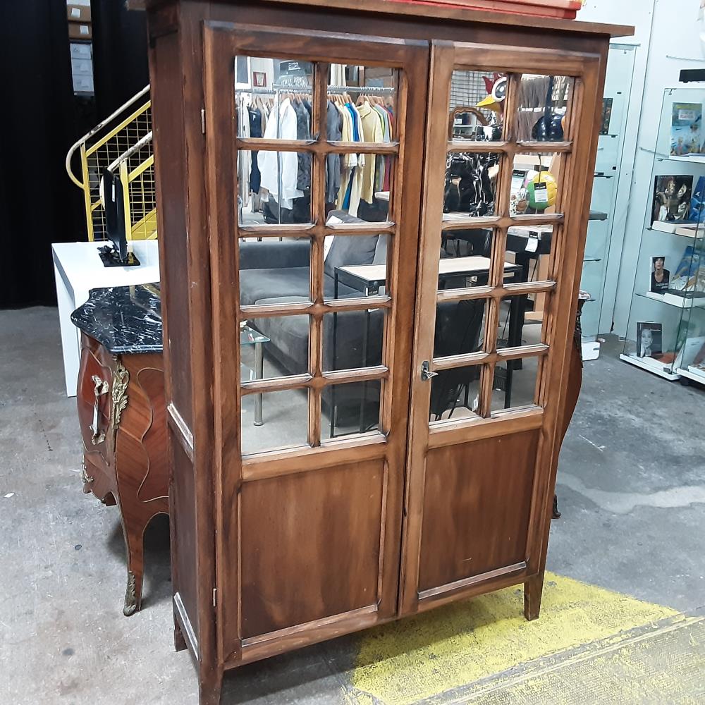 ARMOIRE 2 PORTES MIROIR 