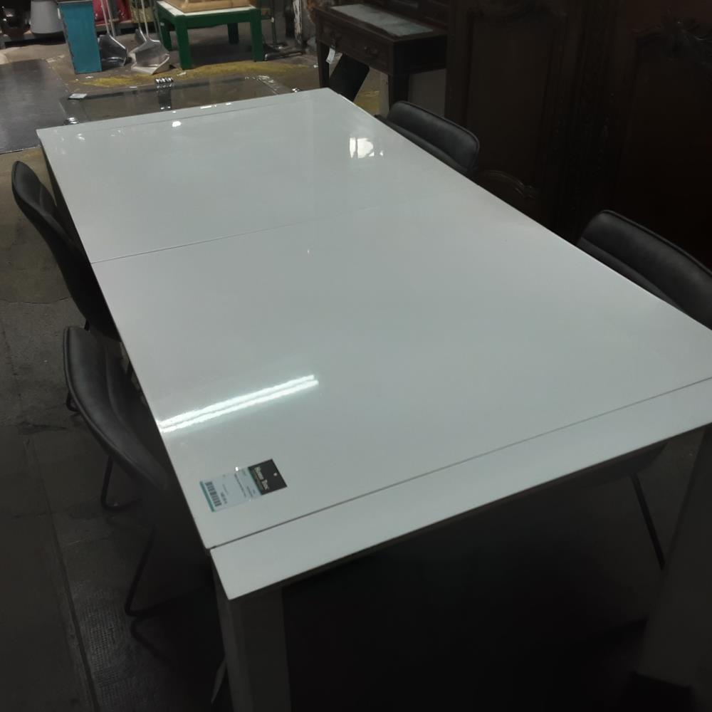 TABLE BLANCHE RECT.1ALL
