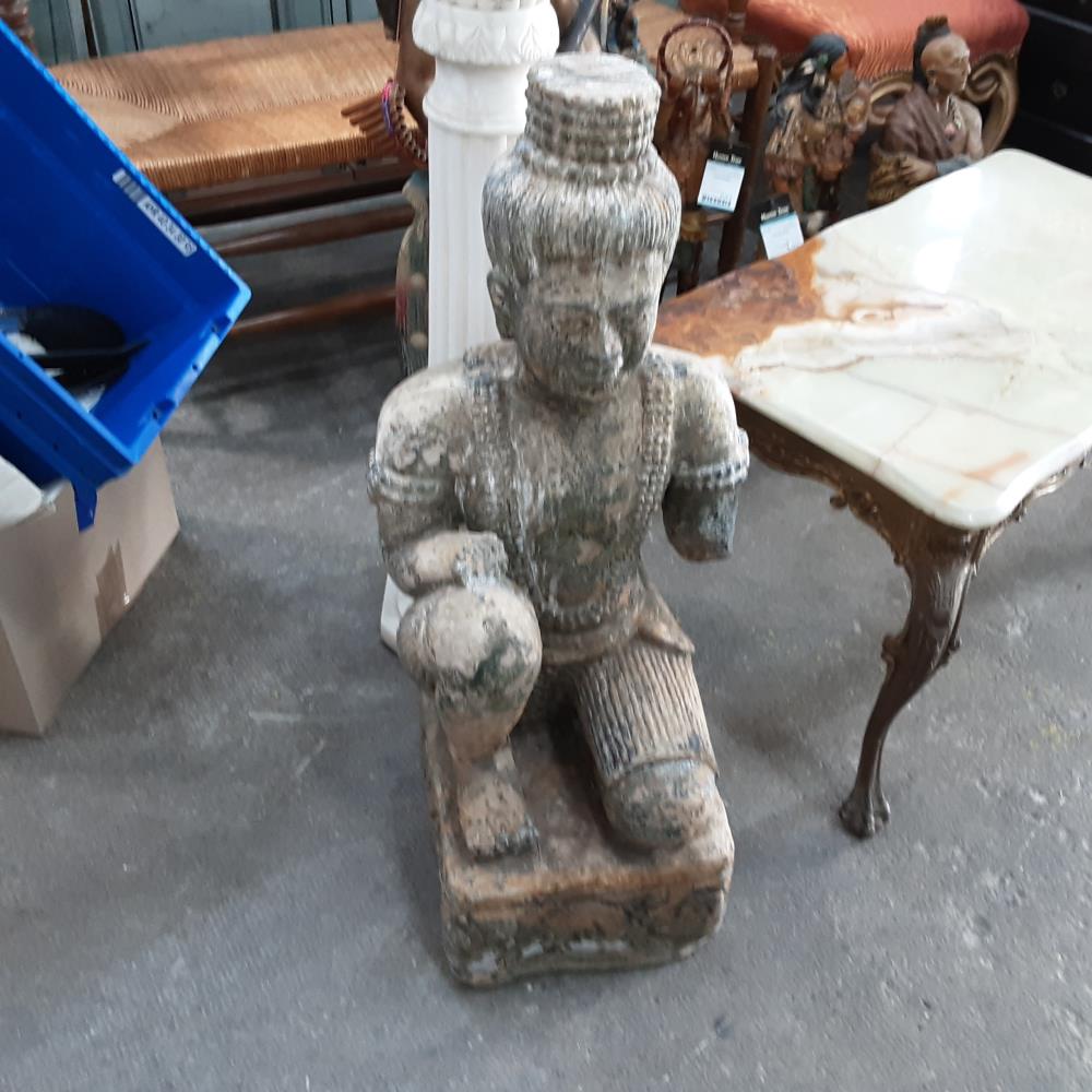 STATUETTE BOUDDHA RESINE 