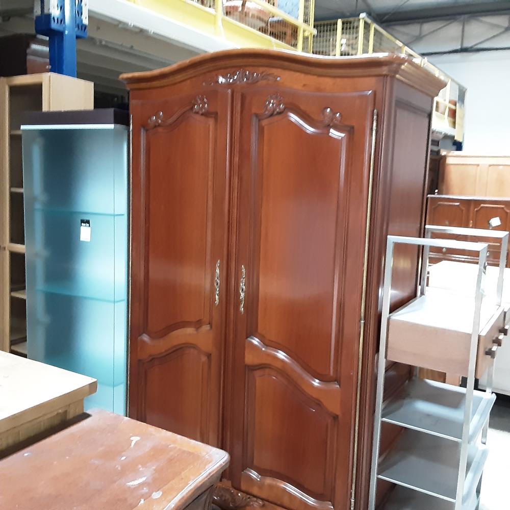 ARMOIRE 2P MERISIER