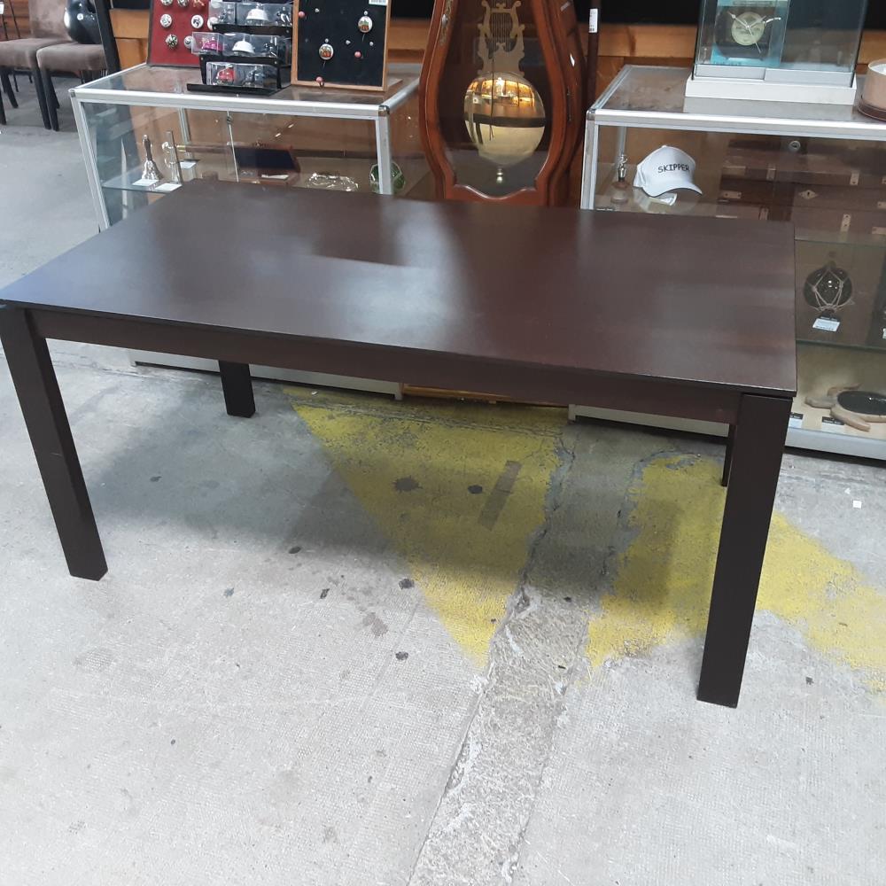 TABLE RECTANGLE MARRON