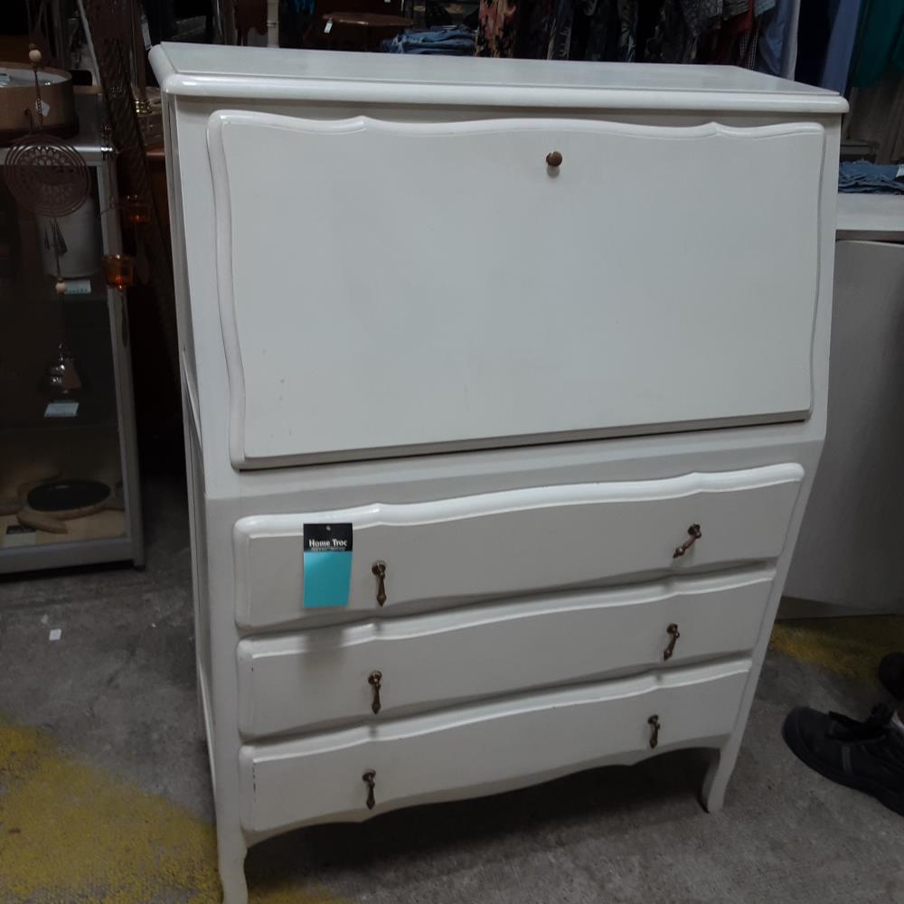 SECRETAIRE 1P3T BLANC 