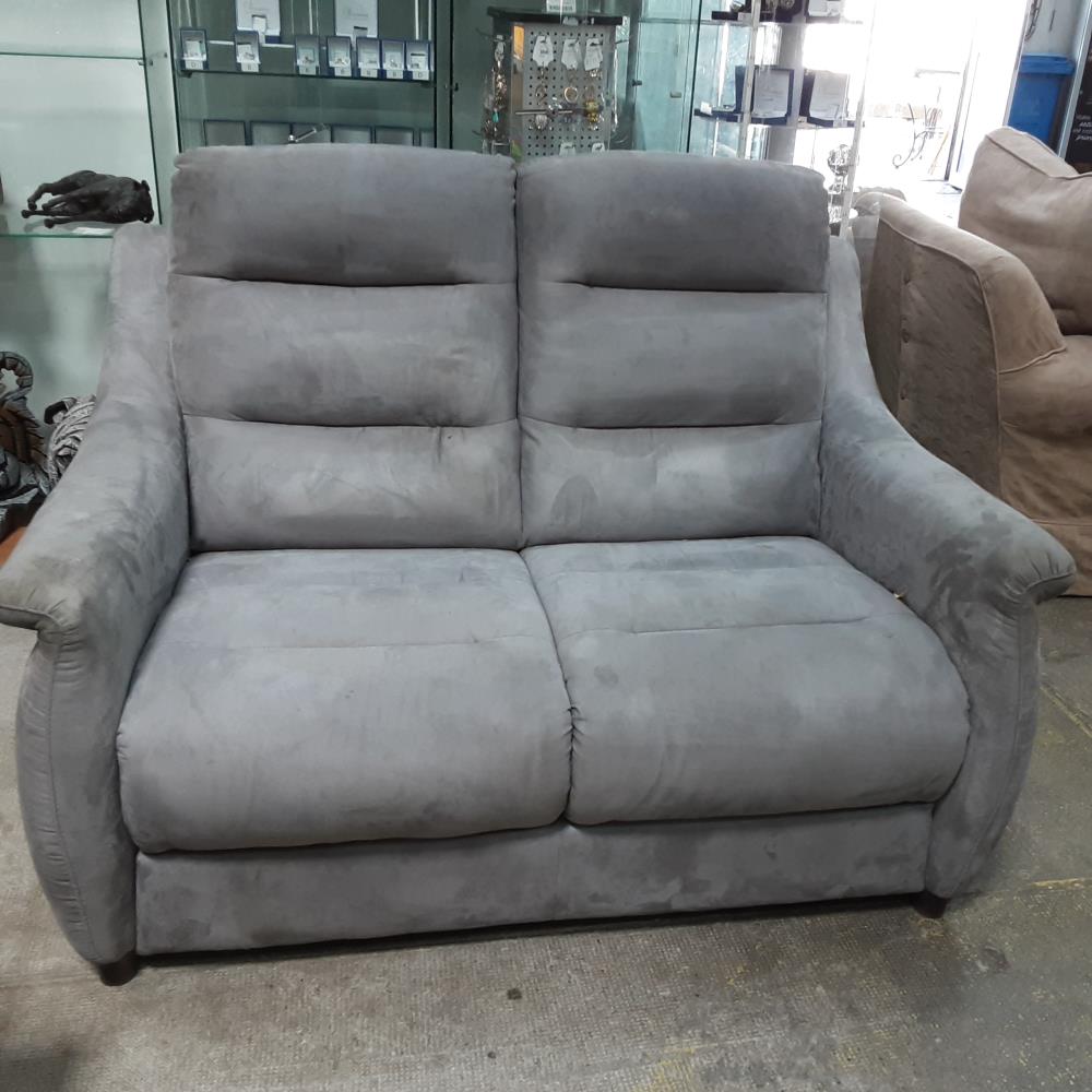 CANAPE GRIS 2 PLACES 