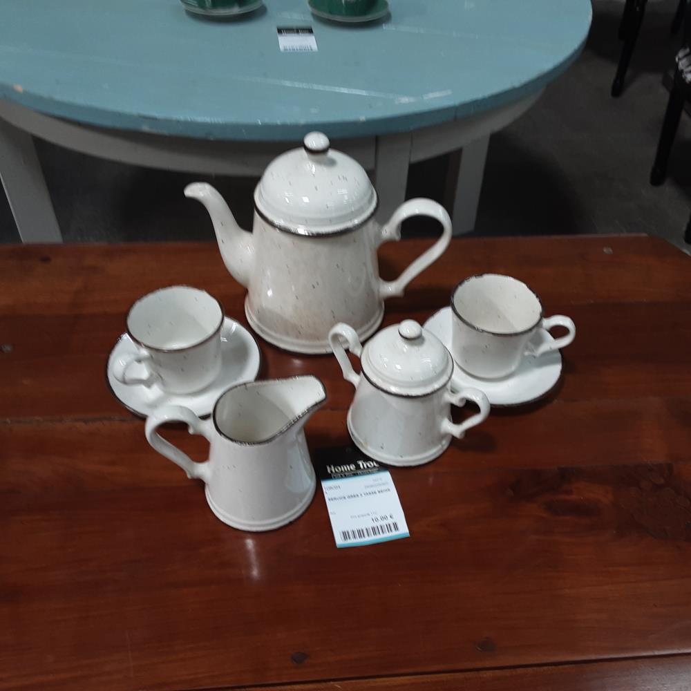 SERVICE GRES 2 TASSE BEIGE