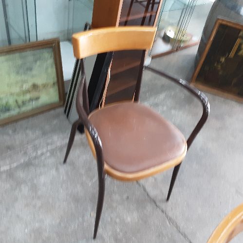 FAUTEUIL ASSISE MARRON 