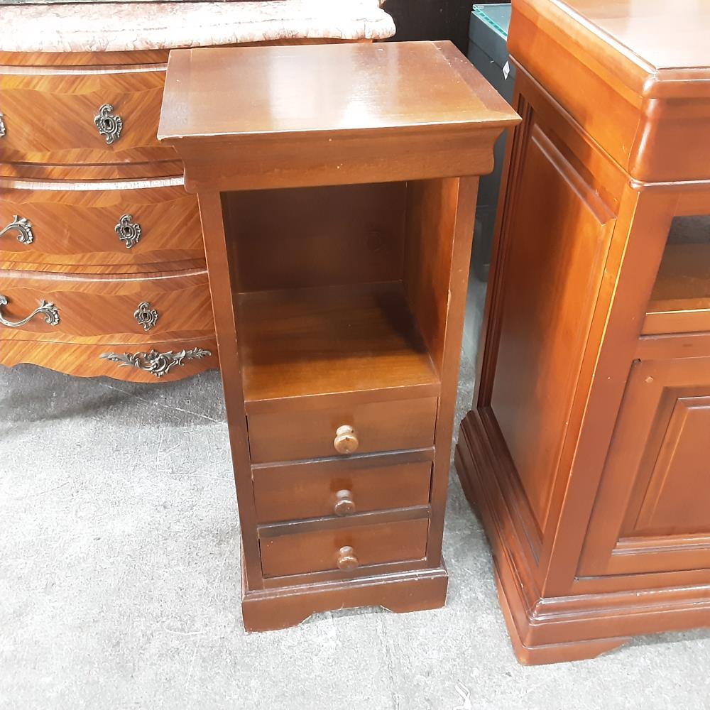 MEUBLE 3 TIROIRS BOIS 