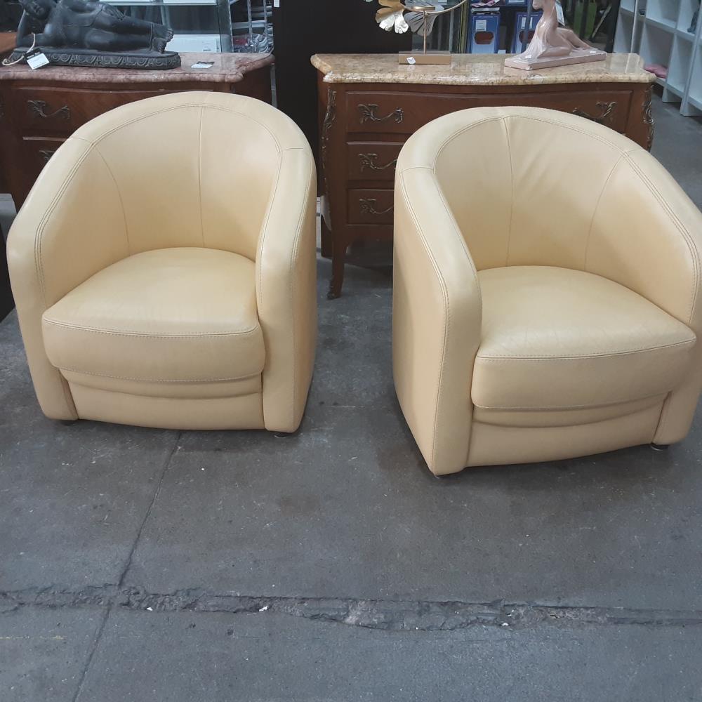 FAUTEUIL CUIR 