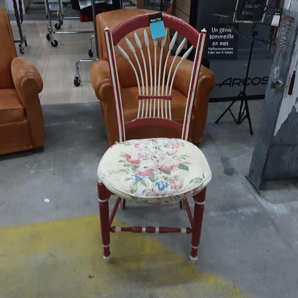 CHAISE PAILLEE 