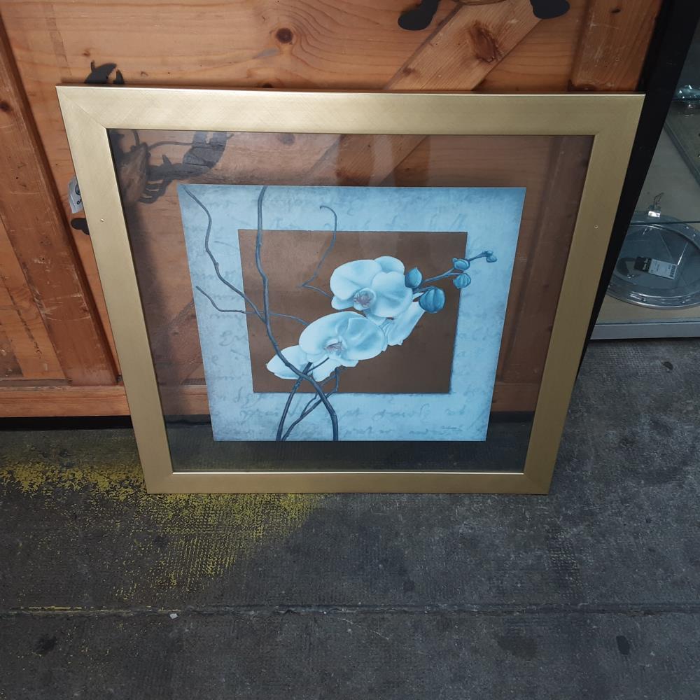 CADRE FLEUR MIROIR 