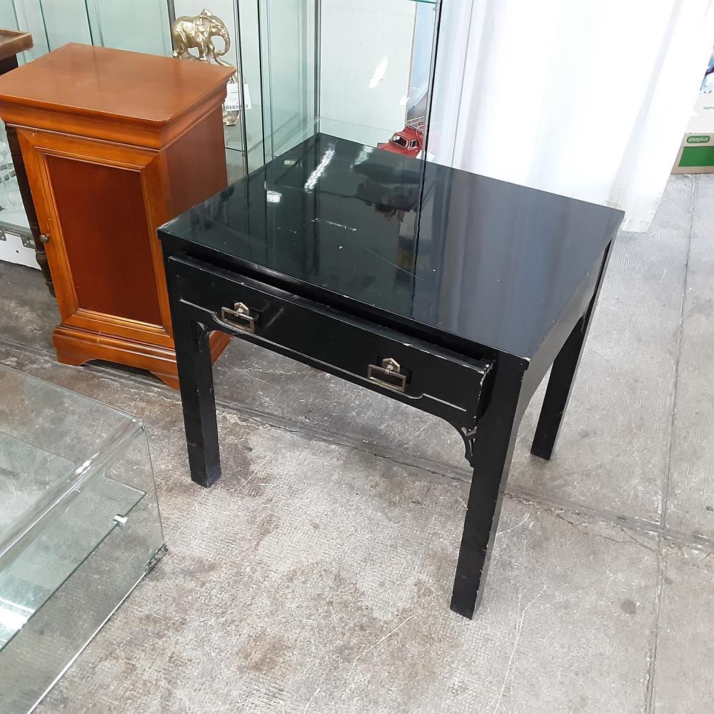 TABLE BASSE NOIRE 1T 
