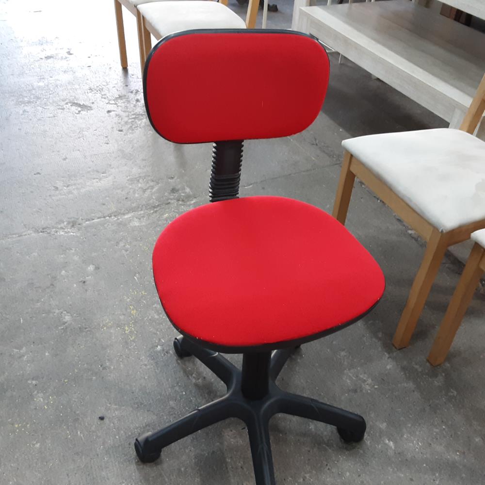 CHAISE DE BUREAU ROUGE 