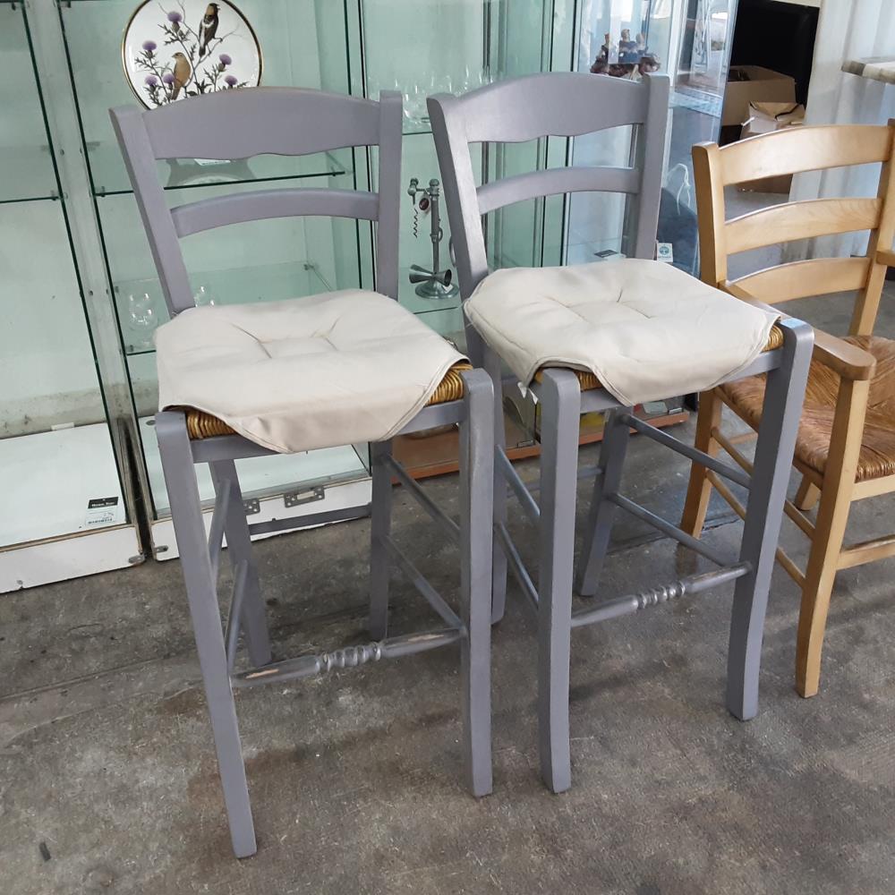 TABOURET DE BAR PAILLEE 
