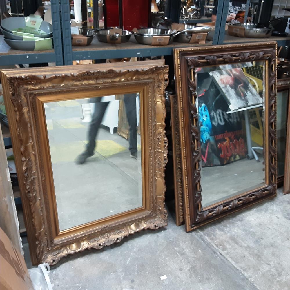 MIROIR DORE GM 