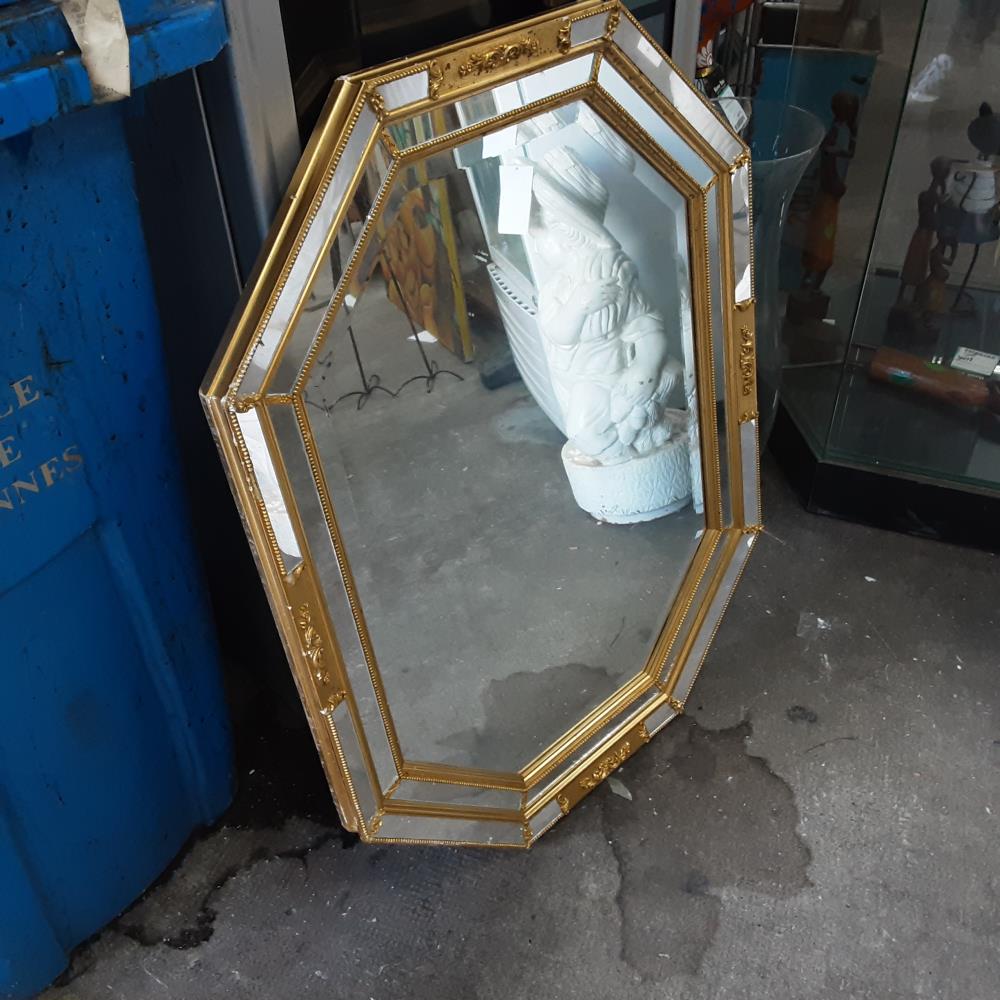 MIROIR DORE 