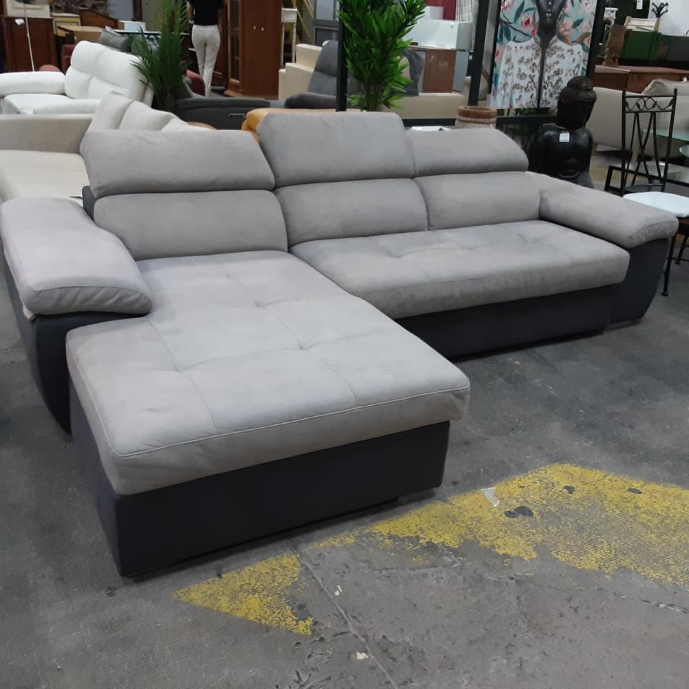 CANAPE D'ANGLE TISSU CONVERTIBLE 