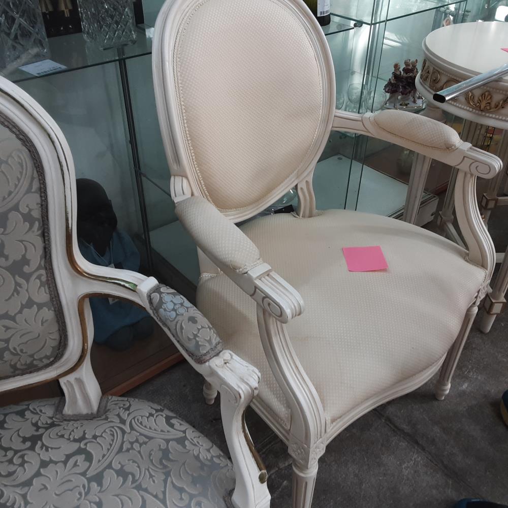 FAUTEUIL TISSU BEIGE 