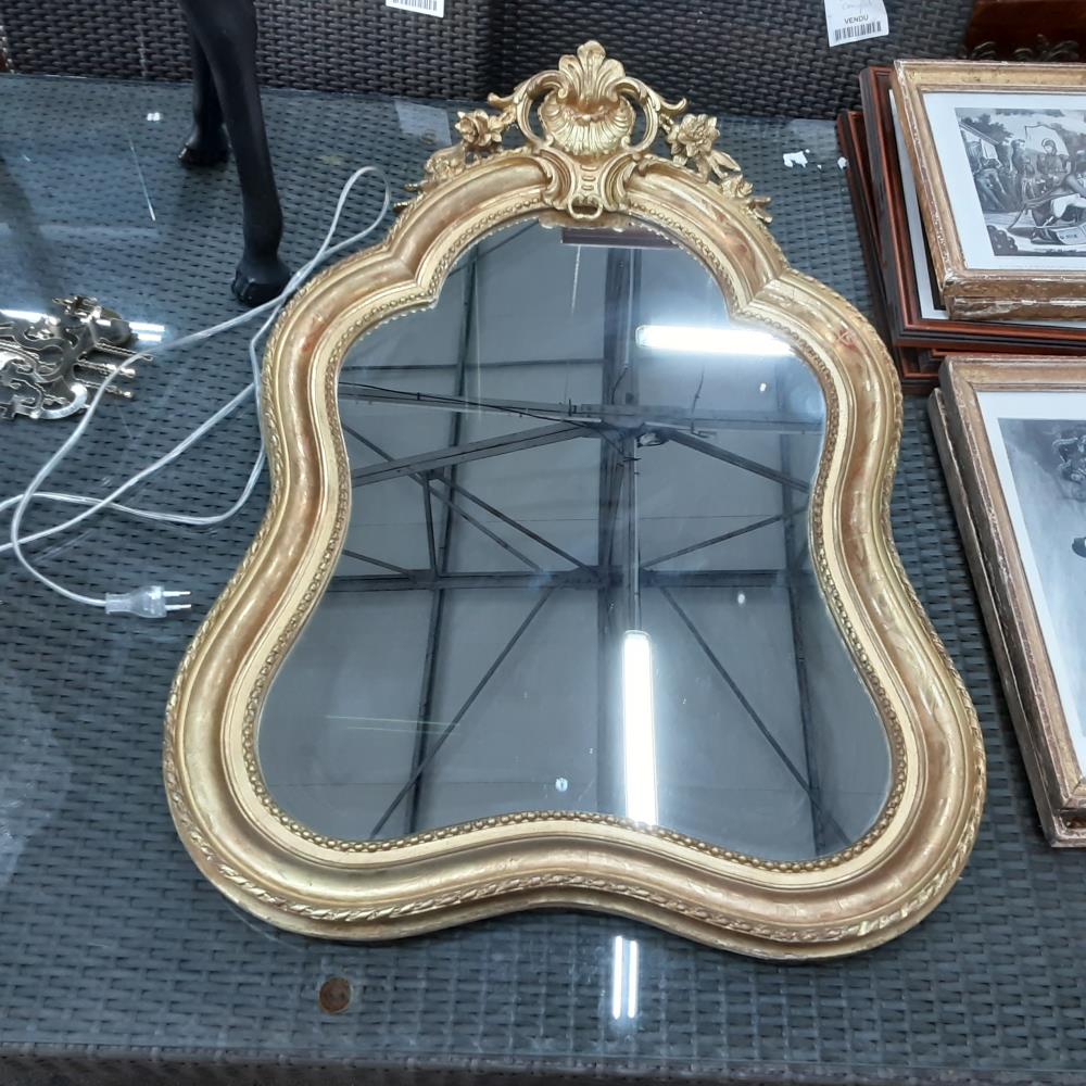 MIROIR DORE 