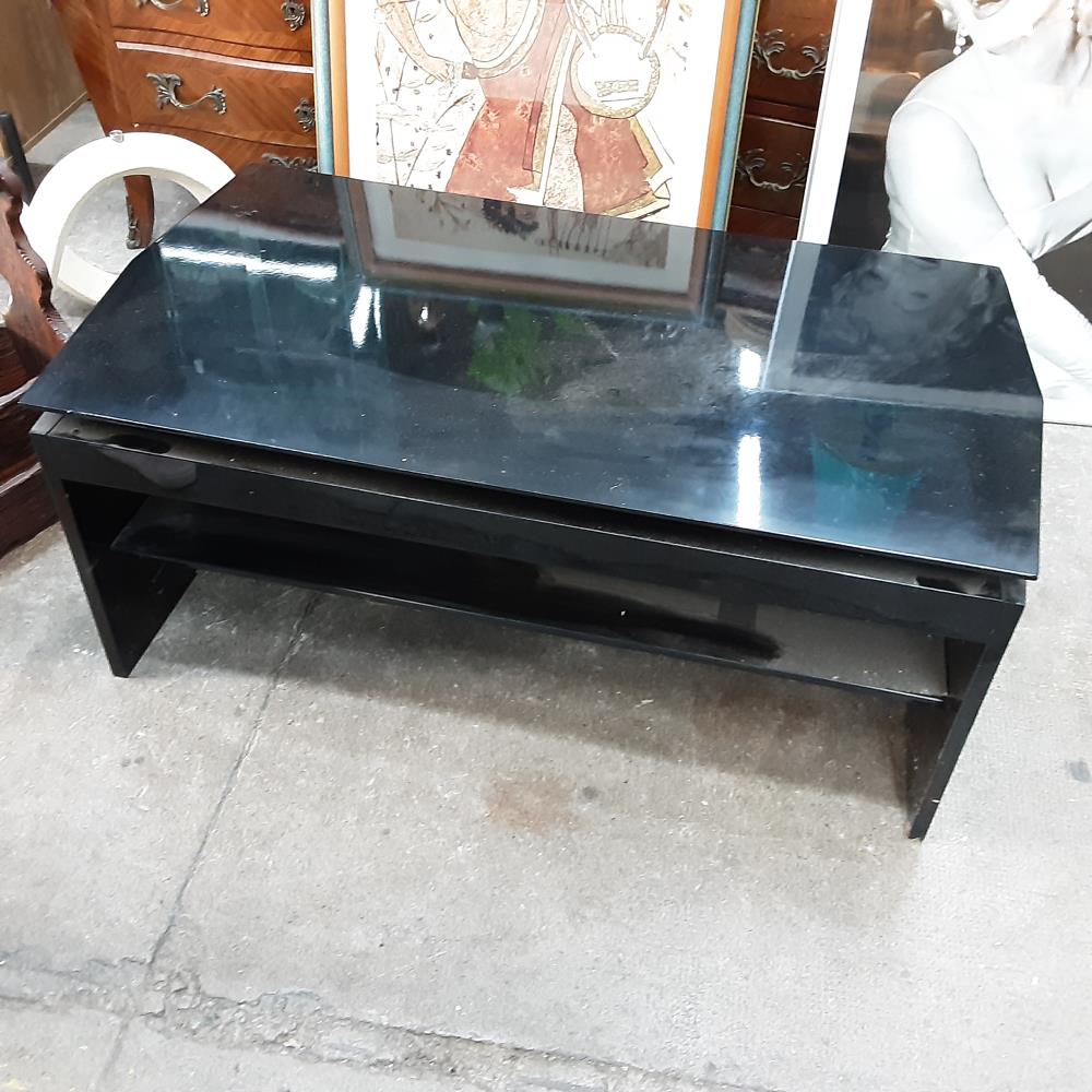 TABLE BASSE NOIR