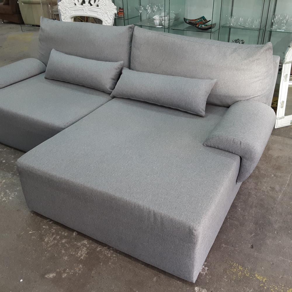 CANAPÉ D'ANGLE GRIS