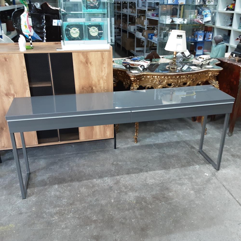 CONSOLE GRISE 2T 