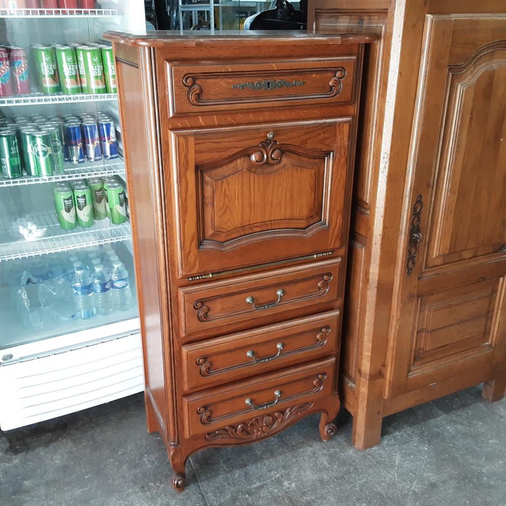 SECRETAIRE 1 PORTE 4 TIROIRS 