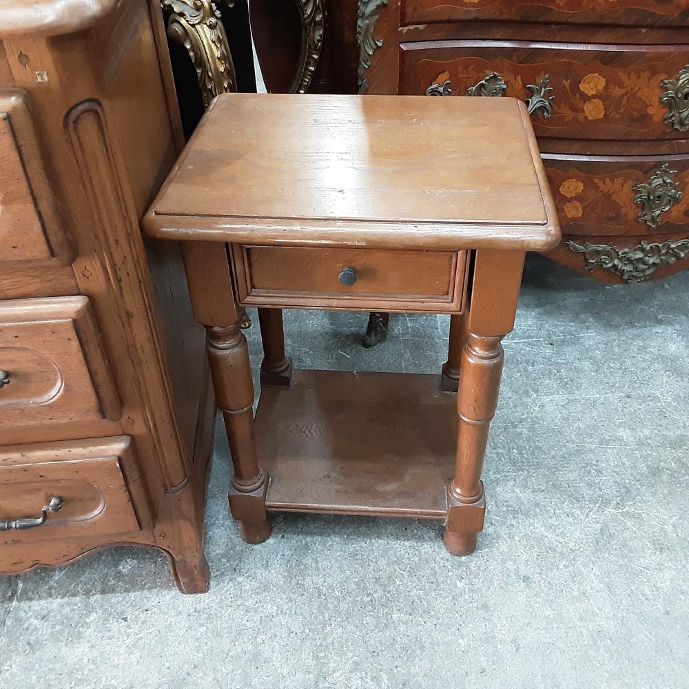 CHEVET 1 TIROIR BOIS 