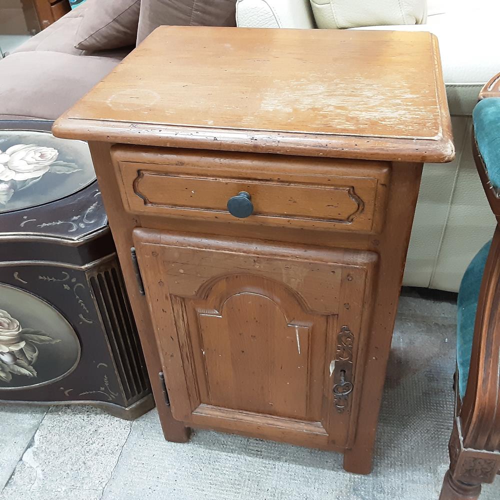 CHEVET 1 TIROIR 1 PORTE DE TONGE 