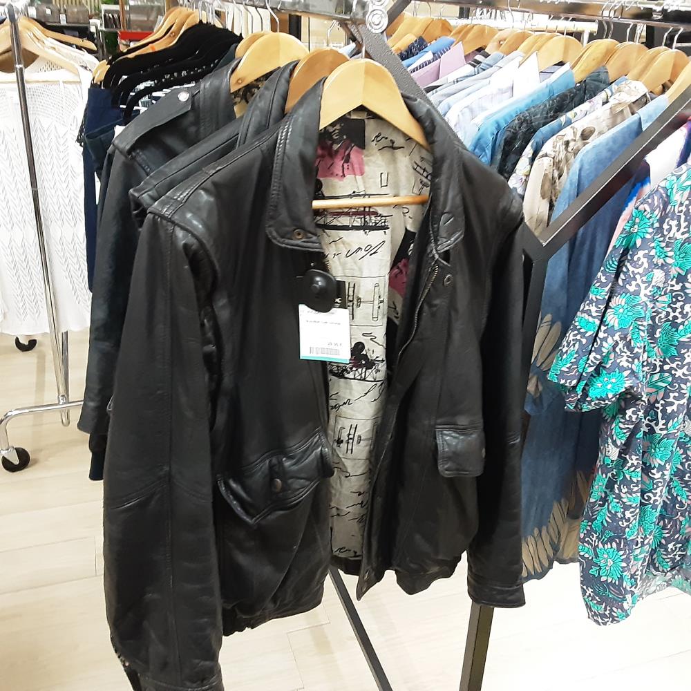 BLOUSON CUIR VINTAGE