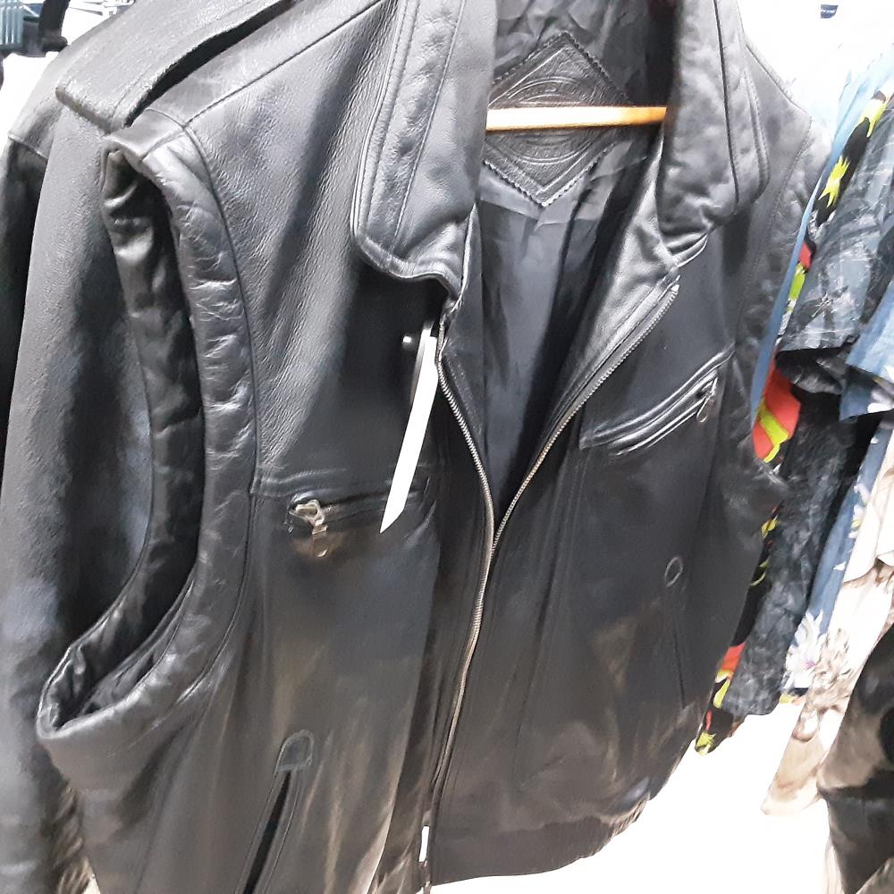 BLOUSON CUIR VINTAGE