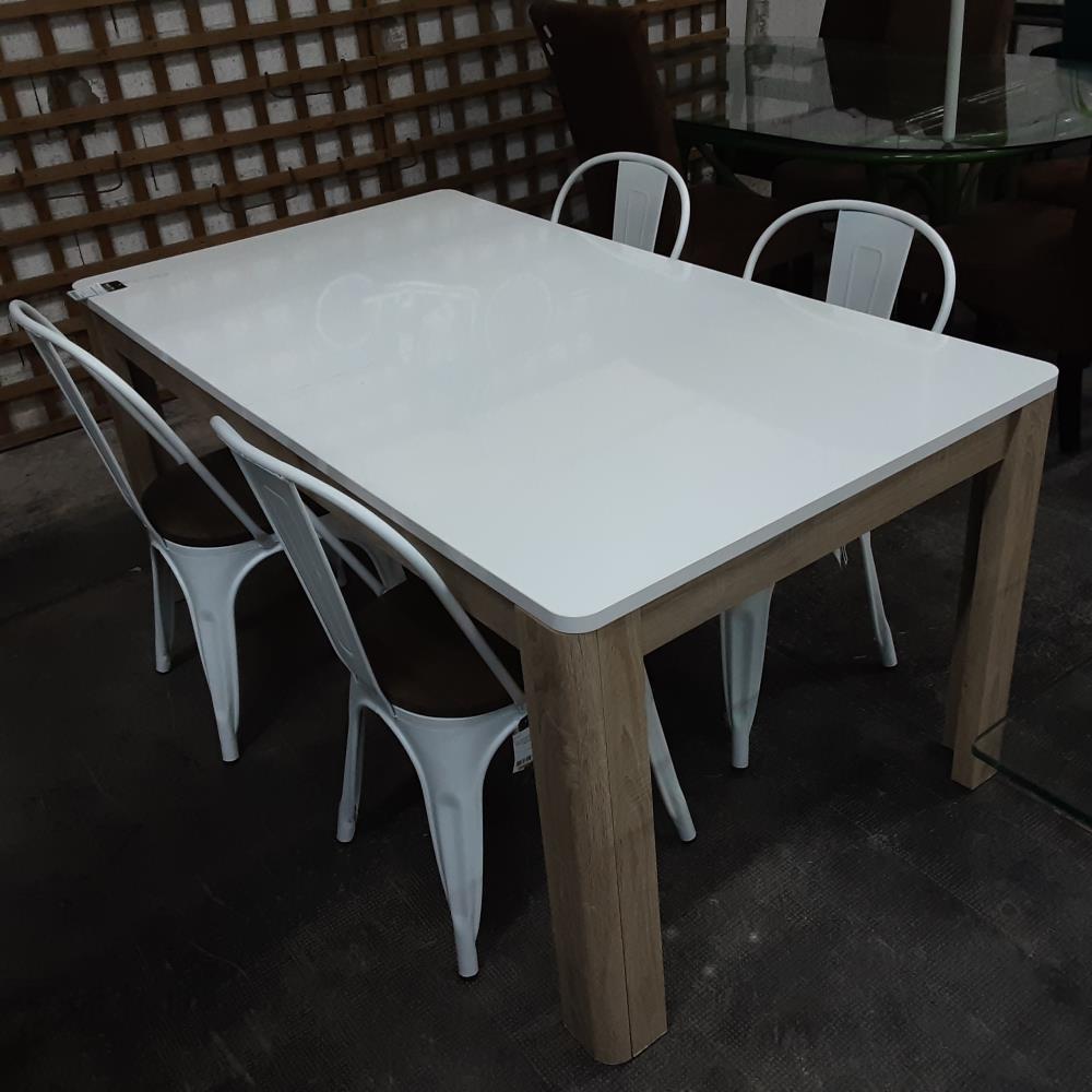 TABLE RECTANGLE BLANCHE