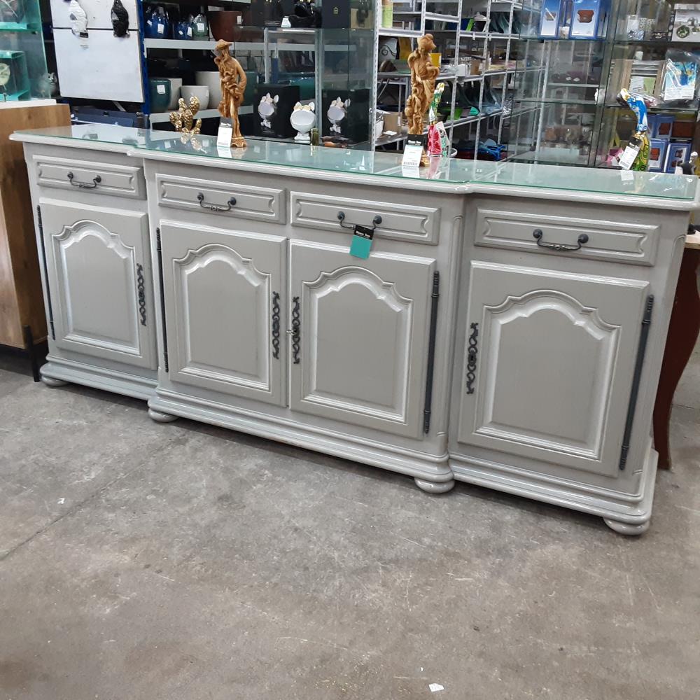 BUFFET 4 PORTES 4 TIROIRS 