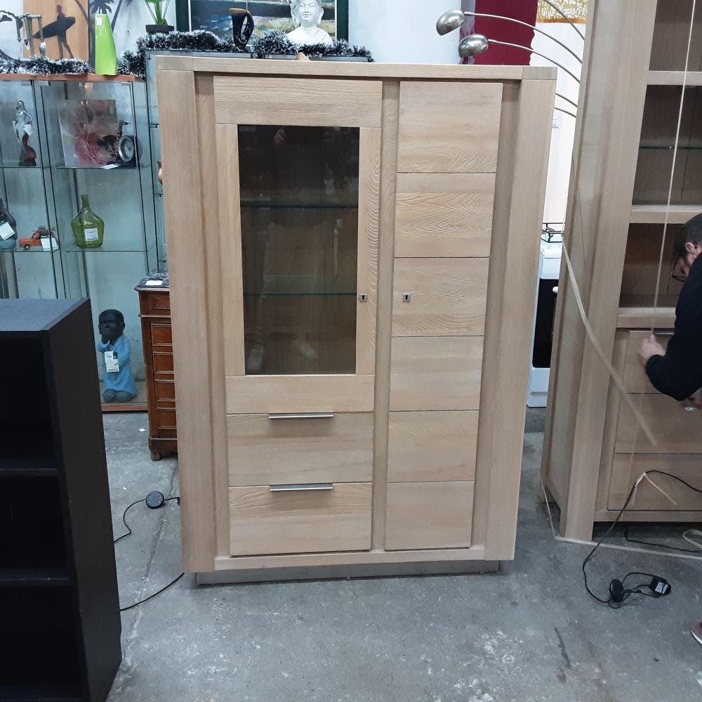 MEUBLE 2P 2T BOIS SANS CLE