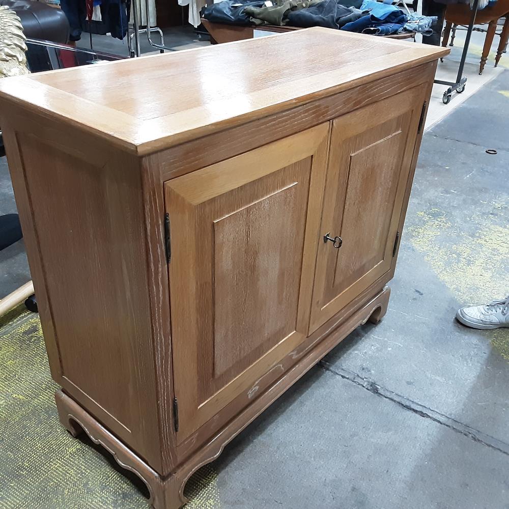 MEUBLE 2 PORTES BOIS 