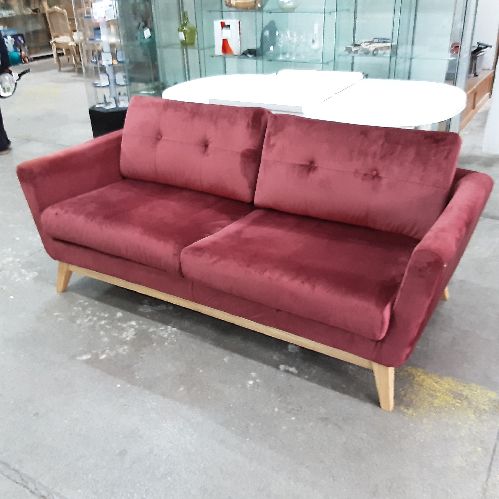 CANAPE 2 PLACES TISSU 