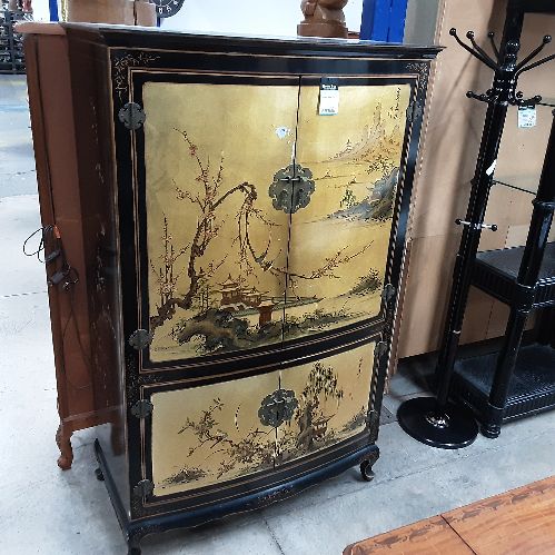 MEUBLE CHINOIS 4 PORTES 