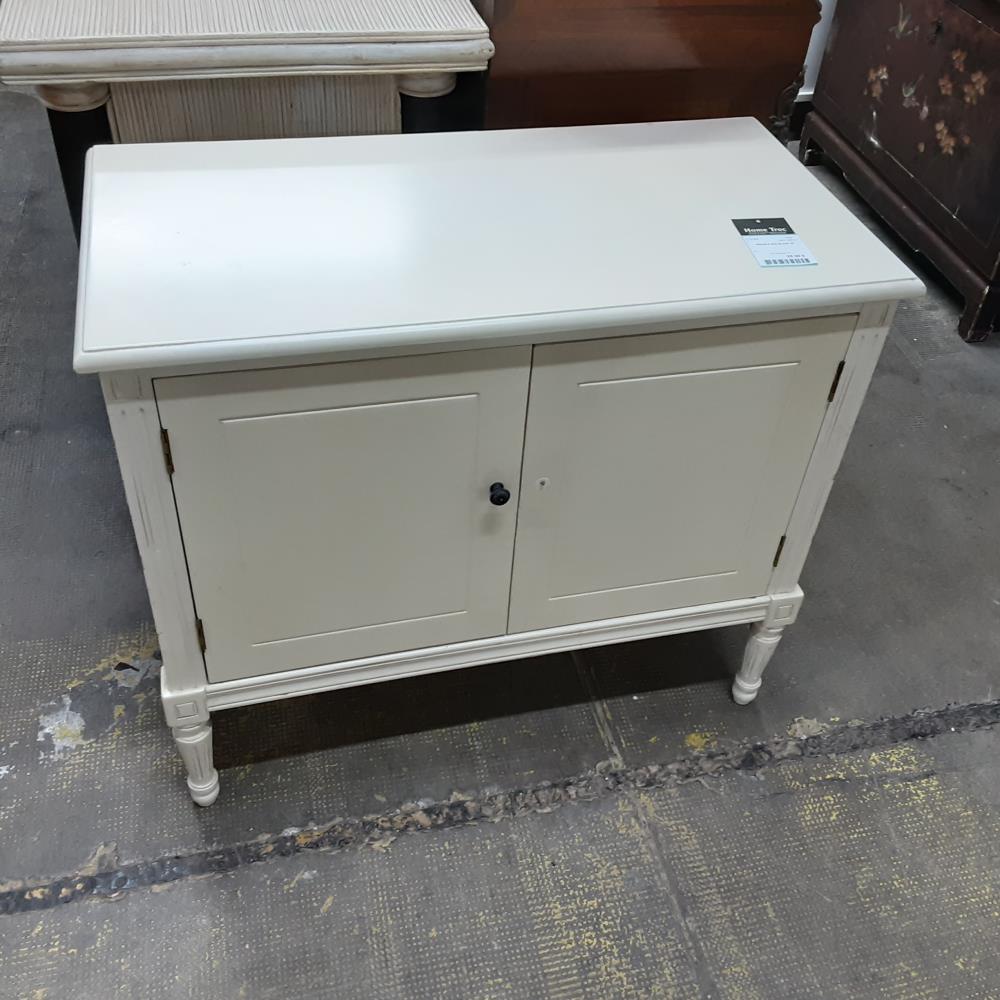 MEUBLE BAS BLANC 2P
