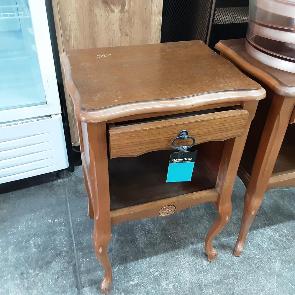 CHEVET 1 TIROIR BOIS 