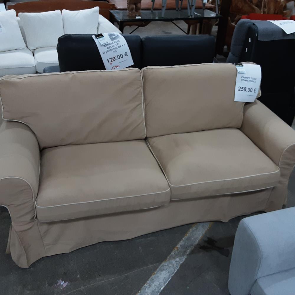 CANAPE TISSU CONVERTIBLE 