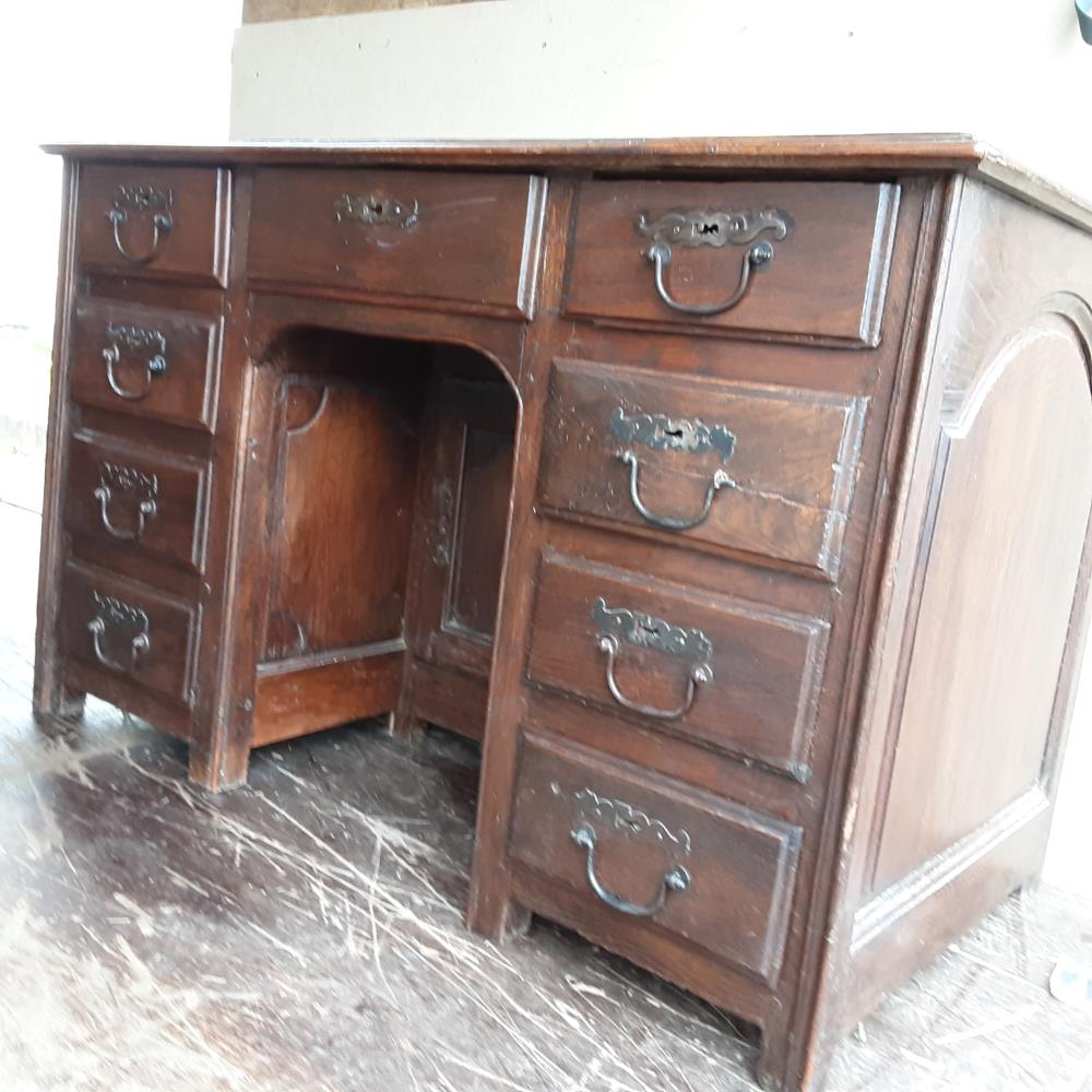 BUREAU BOIS ANCIEN 9T