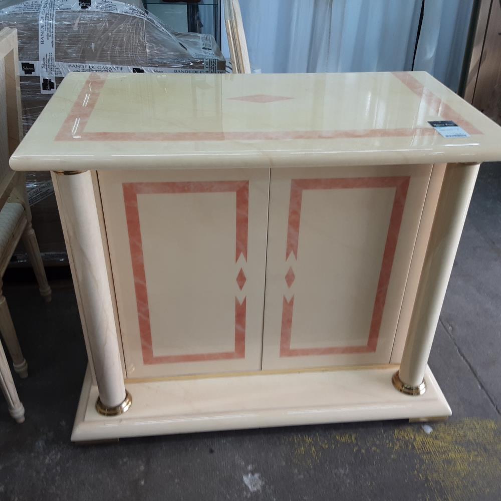 MEUBLE BEIGE 2 PORTES