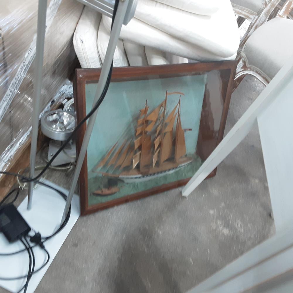 TABLEAU BATEAU RELIEF 