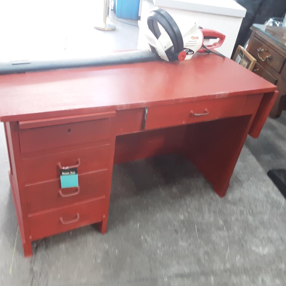 BUREAU ROUGE 2T1P