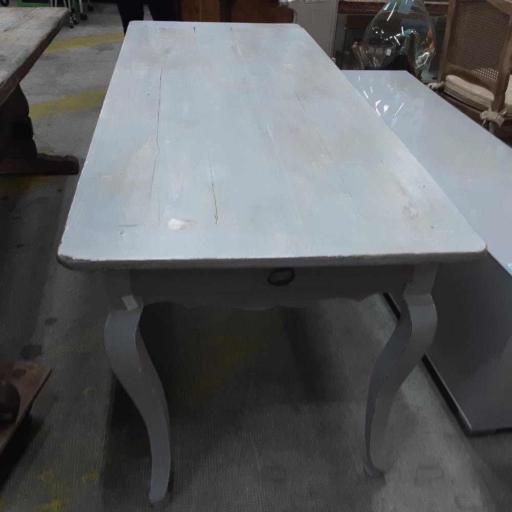 TABLE RECTANGLE GRISE 1T 