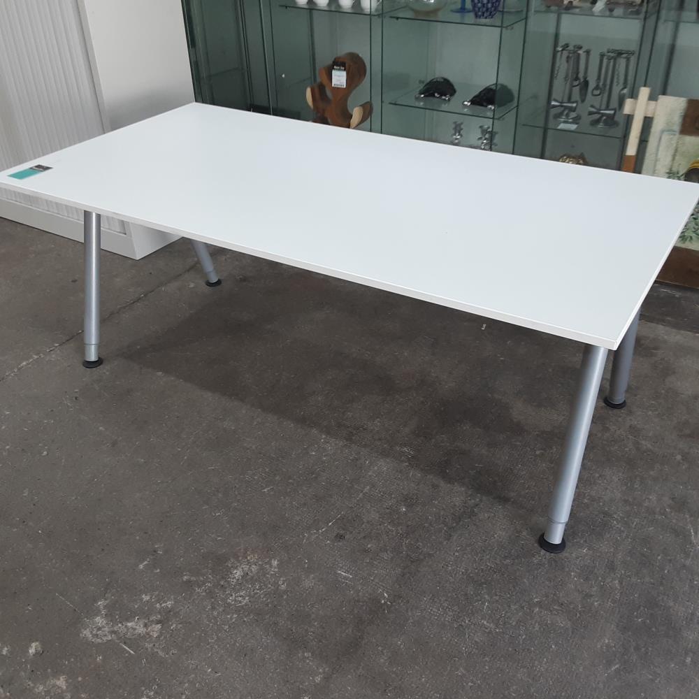 TABLE RECTANGLE BLANCHE 