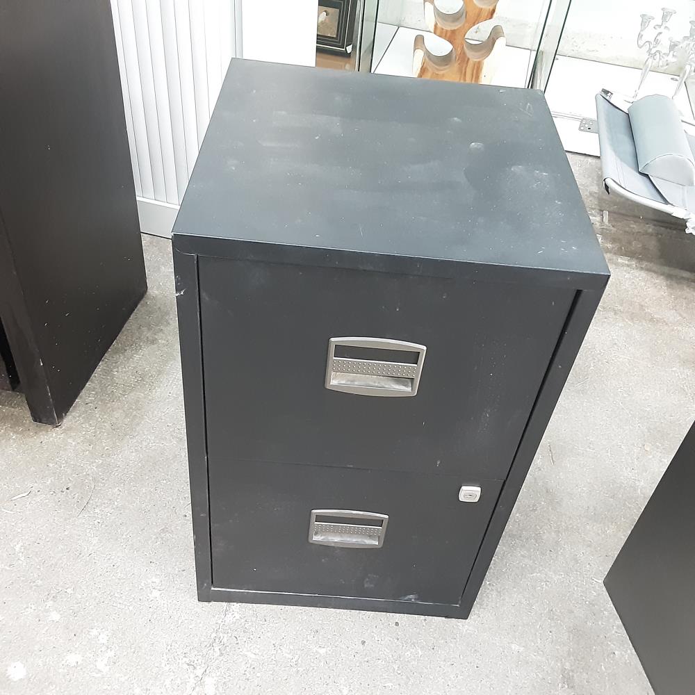 MEUBLE BUREAU 2 PORTES METAL 